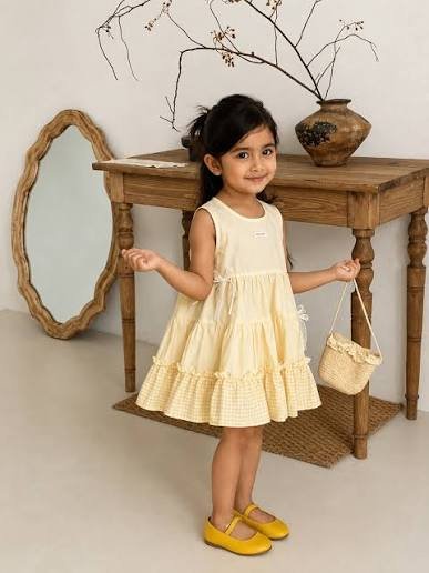 Tiered Smock Dress
